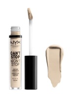 NYX CANT STOP WONT STOP LIGHT IVORY korektor