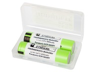 BATÉRIA 18650 lI-ION 2900mAh 3,6V 2 KS PANASONIC BOX NA DVE BATÉRIE