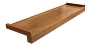 Lakovaný oceľový parapet 240x15cm + farebné krytky