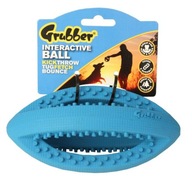 Vystužené hryzátko DOG TOY Grubber rugby MINI