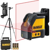 Červený krížový čiarový laser DeWALT DW088K Statív 135cm