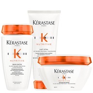 Sada šampónových kondicionérových masiek Kerastase Nutritive