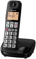 Panasonic KX-TGE110 čierny [veľké klávesy telefónu]