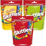 Sada ovocných cukríkov Skittles, 3 ks, 160g, nem