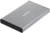 Puzdro na externý disk Natec Rhino GO SATA 2,5 palcový USB 3.0 šedý