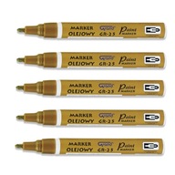 Popisovač olejový Marker Grand Gold 5ks 1,8mm