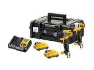 DEWALT COMBO SADA 12V DCK2110L2T (DCD701+DCF801) 2x3,0Ah TSTAK II DCK2110