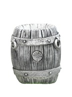 Záhradná betónová figúrka Barrel Pot