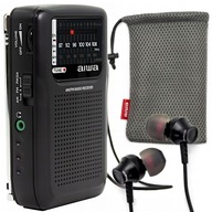 VRECKOVÉ FM AM RÁDIO MINI MALÉ PRENOSNÉ AIWA RS-33 + PUZDRO NA BATÉRIE