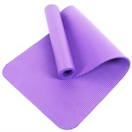 Podložka na cvičenie hrubá 1cm FITNESS YOGI YOGA FIALOVÁ