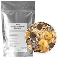 MUSLI ovsená kaša banán čokoláda brusnica 1kg