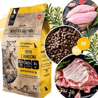 Wiejska Zagroda Suché krmivo pre psov TURECKO s LAMB Stredné plemená M 2kg