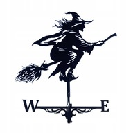 Kovová korouhvička Black Witch Weathervane