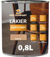 Pro Company Akrylový lak na drevo 0,8L Lesk