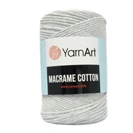 YarnArt Macrame Bavlnená šnúrka - 756 - šedá