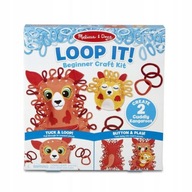 Melissa a Doug Loops DIY klokan