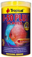 TROPICAL DISCUS D-50 PLUS VLOČKY 1000ml VLOČKY KRMIVO PRE DISKOVÉ RYBY