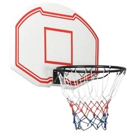 DOSKA S BASKETBALOVÝM KOŠÍKOM, BIELA ​​90X60X2CM POL