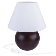 Guľová stolná lampa Wenge