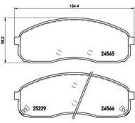 BREMBO BRZDOVÉ DESTIČKY KIA CARNIVAL II