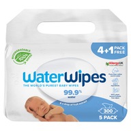 Vlhčené obrúsky WaterWipes Bio 5 x 60 ks