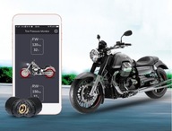 SNÍMAČE TLAKU PNEUMATÍK V KOLESÁCH TPMS APP MOTOCYKL