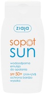 SOPOT SUN SPF50+ emulzia 125ML Ziaja