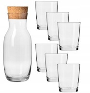 SET KARAFA SO 6 POHÁRAMI 250 ML ČISTÉ KROSNO