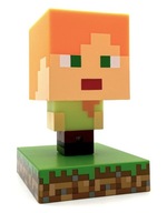 MINI MINECRAFT ALEX LAMPA NOČNÁ LAMPA IKONA SVETLÁ