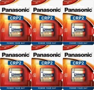 CRP2 Panasonic lítiová batéria DL223 223 CR-P2 6V x6