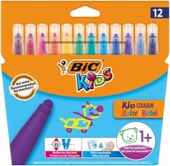 BIC popisovače Kids Kid Couleur Baby 12 ks.