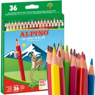 Ceruzkové pastelky Alpino Classic 36 kusov