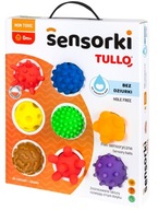 Tullo Sensor Balls - 8 loptičiek bez otvorov