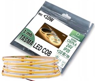 COB LED pás 24V 10W Teplý Neon 1m z návinu 50m