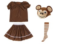 OUTFIT MONKEY SUKŇOVÁ BLÁZKA KLOBÚK 116-128