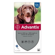 ADVANTIX DROPS BLEAS TICKS PES 25-40kg 4x4ml