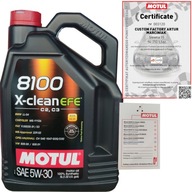 MOTUL 8100 X-CLEAN EFE 5W30 C2/C3 5L BMW LL-04 VW 505 00 + PRÍV.