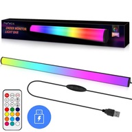 RGB LAMPY LED ATMOSFÉRNE NASTAVITEĽNÉ MULTICOLOR 5V