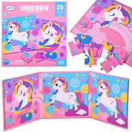 Magnetická puzzle kniha Unicorn 40 ZA4269