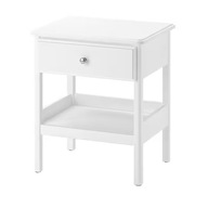IKEA TYSSEDAL Nočný stolík biely 51x40 cm