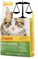 Krmivo Josera Kitten pre mačiatka, bez obilnín, 1 kg HMOTNOSTI