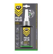 K2 PROLOK WB-03 HIGH 50ML ČERVENÉ LEPIDLO NA LOŽISKÁ VYSOKÁ PEVNOSŤ A VISKOZITA 230C