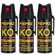 Klever KO JET STREAM paprikový sprej 50 ml - 3 ks