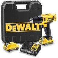 Aku vŕtací skrutkovač DeWalt DCD710D2, nabíjačka, 2x batérie