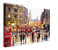 Obraz Richard Macneil Streets of London 80x60 cm