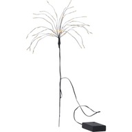 Švédska dekorácia FIREWORK, čierna, na batérie, 42 cm