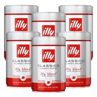 Illy Espresso Classico mletá káva 6x250g