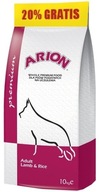 ARION Premium dospelá jahňacia ryža 10kg + 2kg ZDARMA