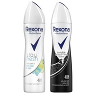 Rexona Invisible / Blue Poppy Antiperspirant sprej pre ženy 150 ml x