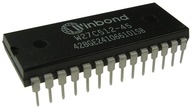 W27C512 Vymazateľná EPROM 27C512 PDIP28